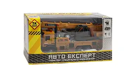 Спецтехніка LS-0699-14 Авто Експерт "Підйомний кран" м/п масштаб 1:32 інерція підсвічування звук в коробці (6976001651234)