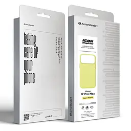 Чохол ArmorStandart ICON2 MagCase для Apple iPhone 17 Pro Max Neon Yellow (ARM88994) - мініатюра 2