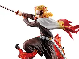 Фігурка Bandai Клинок розсікаючий демонам Кедзюро Ренгоку Demon Slayer Kyojuro Rengoku 19 см WST DS KR - мініатюра 2