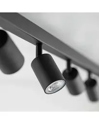 Світильник поворотний, спот TK Lighting 6179 Top GU10 8x10W IP20 Bk - мініатюра 3