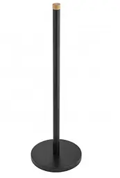 Стійка тримач для туалетного паперу Yoka SP1 Black Bamboo P.SP1-BLK-B, Чорний матовий