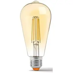 Лампочка TITANUM Filament ST64 6W E27 2200K бронза (TLFST6406272A)