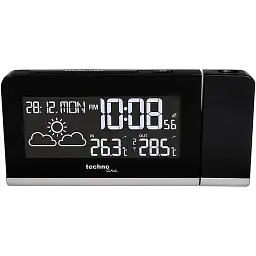 Годинник проєкційний Technoline WT539 Black (WT539)