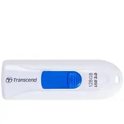 USB флеш накопичувач Transcend 128GB JetFlash 790 White USB 3.0 (TS128GJF790W)