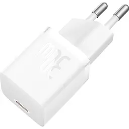 Мережевий зарядний пристрій Baseus GaN5 Fast Charger Xiaomini 1C 30W EU CCGN070502 White - мініатюра 2