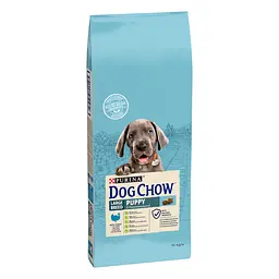 Сухий корм для цуценят великих порід Dog Chow Puppy Large Breed Puppy, з індичкою, 14 кг - мініатюра 2