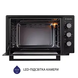 Електрична піч Minola FOEV 3714 BL - мініатюра 8