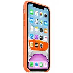 Чохол Silicone case AAA для Apple iPhone 11 Pro 5.8" Помаранчевий / Vitamin C - мініатюра 2
