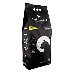 Наповнювач бентонітовий для котячого туалету Catmania Vanilla + жовті гранули 10 л