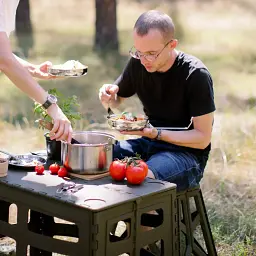 Стілець складаний Tribe Camp Chair High пластиковий Olive (T-EF-0002-olive) - мініатюра 11