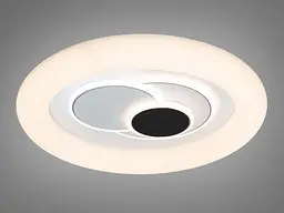Світильник стельовий LED Diasha 1949 40 см, 72W, 3200K/4100K/6000K, акриловий плафон, сучасний стиль