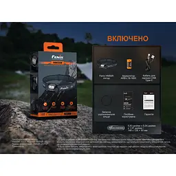 Ліхтар налобний Fenix HM55R, фіолетовий - мініатюра 23