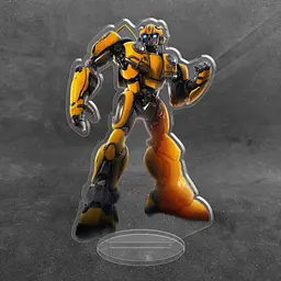 Акрилова колекційна фігурка Marvel The Transformers Трансформери Бамблбi 15 см - мініатюра 2