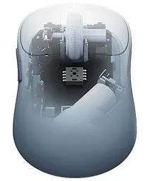 Миша Xiaomi Mi Wireless Mouse 3 Dark Grey (BHR7609CN) - мініатюра 2