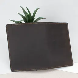 Обкладинка на паспорт шкіряна HandyCover HC0073 коричнева - мініатюра 3