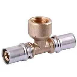 Трійник із внутрішньою різьбою прес APE AP 132 16х1/2″х16 000001727 - мініатюра 2