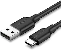 Кабель Ugreen US287 USB 2.0 to USB Type-C Cable Nickel Plating 3A 3 м Black (60826)