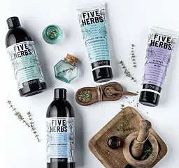 Кондиціонер для волосся Barwa Five Herbs Регенеруючий, 180 мл - мініатюра 3