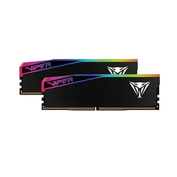 Модуль пам'яті Patriot DDR5 32Gb (2x16) Viper 6400Mhz Elite 5 Ultra RGB (VEUR532G6432K)