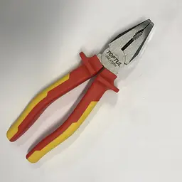 Плоскогубці із ізольованими ручками (пасатижі) 8" 1000V VDE Toptul hoz0007365 - мініатюра 2