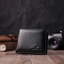 Чоловічий шкіряний гаманець ST Leather 11,5х8,7х1 см acs0028290 - мініатюра 6