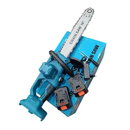 Акумуляторна ланцюгова пилка 16"+2 акумулятори 68В + кейс, Electric Saw - мініатюра 2