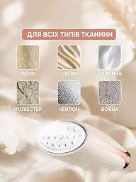 Відпарювач ручний KY-003 1500 Вт WHITE / Відпарювач вертикальний білий - мініатюра 9
