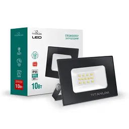 Прожектор TITANUM LED 10W 6000K TLF106 220V (TLF106) - мініатюра 2