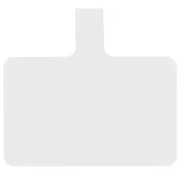 Вставка Epik Fiber для шнурка широка White