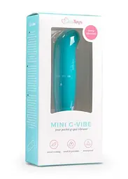 Міні-вібратор EasyToys G-Spot, 12 см (бірюзовий) - мініатюра 5