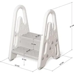 Дитяча сходинка Mealux Lilo (KD-F012 White) - мініатюра 2