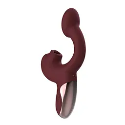 Вібратор-кролик Magic Motion Magic Ponder, 20.8 см (бордовий)