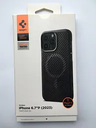 Оригінальний протиударний чохол Iphone 15 Pro Max Spigen Core Armor MagSafe (MagFit) Black ACS06442 - мініатюра 2