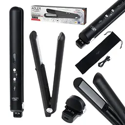 Випрямляч для волосся Adler AD 2327 black - мініатюра 9