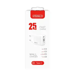 Зарядний пристрій Intaleo TCGQPD125 1хType-C 3A/25W QC/PD3.0 (1283126538827) - мініатюра 2