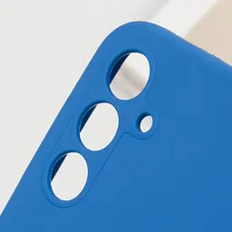 Чохол Silicone Cover Lakshmi Full Camera (AAA) для Samsung Galaxy A26 5G Синій / Denim Blue - мініатюра 2