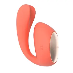 Смарт-вібратор LELO Ida Wave Coral Red, вагінально-кліторальний, технологія WaveMotion, 2 мотори - мініатюра 5