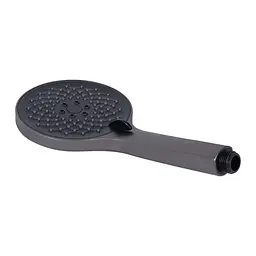 Змішувач для ванни Qtap Vlasta New (з душовим гарнітуром) QTVLA259GMB45643 Gunmetal Black PVD Шліфований чорний хром - мініатюра 5