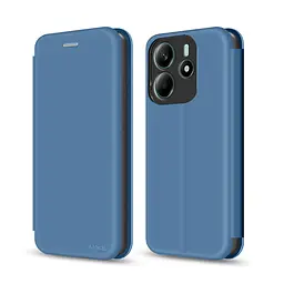 Чохол-книжка MAKE Xiaomi Redmi Note 14 4G Flip Ocean Blue - мініатюра 1