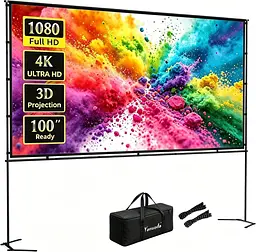 Проекційний екран 100" 16:9 зі стійкою Yanuoda