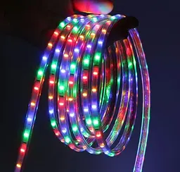Світлодіодна стрічка LED 100м 220V Дюралайт Кольорова - мініатюра 9