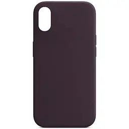 Чохол Silk Full Protective (AA) NO LOGO для Apple iPhone XR (6.1") Фіолетовий / Elderberry