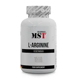 Аргінін L-Arginine 120 капсул MST Nutrition vit0006567