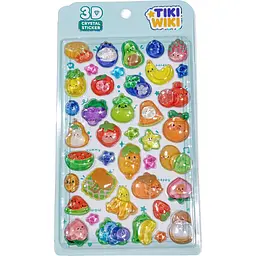 Набір 3D-наліпок Tiki Wiki  Crystal Тікі фрукти (51367)
