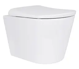 Унітаз підвісний Qtap Scorpio ML Ultra Quiet з сидінням Slim Duroplast/ Soft-close/ MagLock QTSCOML26W49622