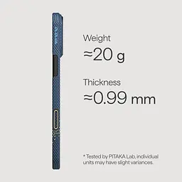 Чохол Pitaka Ultra-Slim для Apple iPhone 17 Pro Max Milky Way Galaxy (KI1701MPM) [153513] - мініатюра 5