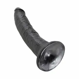 Фалоімітатор King Cock 7 Inch 18 см чорний - мініатюра 3