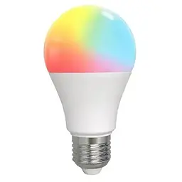 Лампа різнобарвна Moes RGB E27 9 Вт 806 лм розумна з bluetooth (BB-TDA9-RCW-E27-MS)