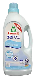 FROSCH ZERO Рідкий пральний засіб Sensitiv, 1.5л