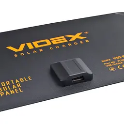 Портативна сонячна панель Videx VSO-F505U 5W  - мініатюра 7